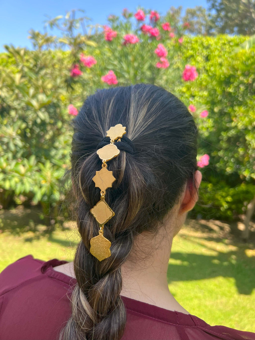 Floating Charms Comb