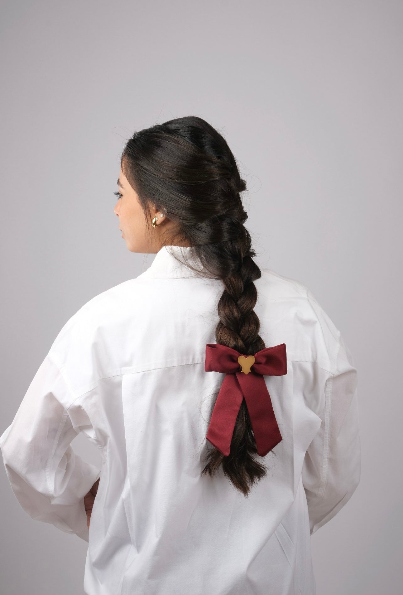 Qalb Bow - Red