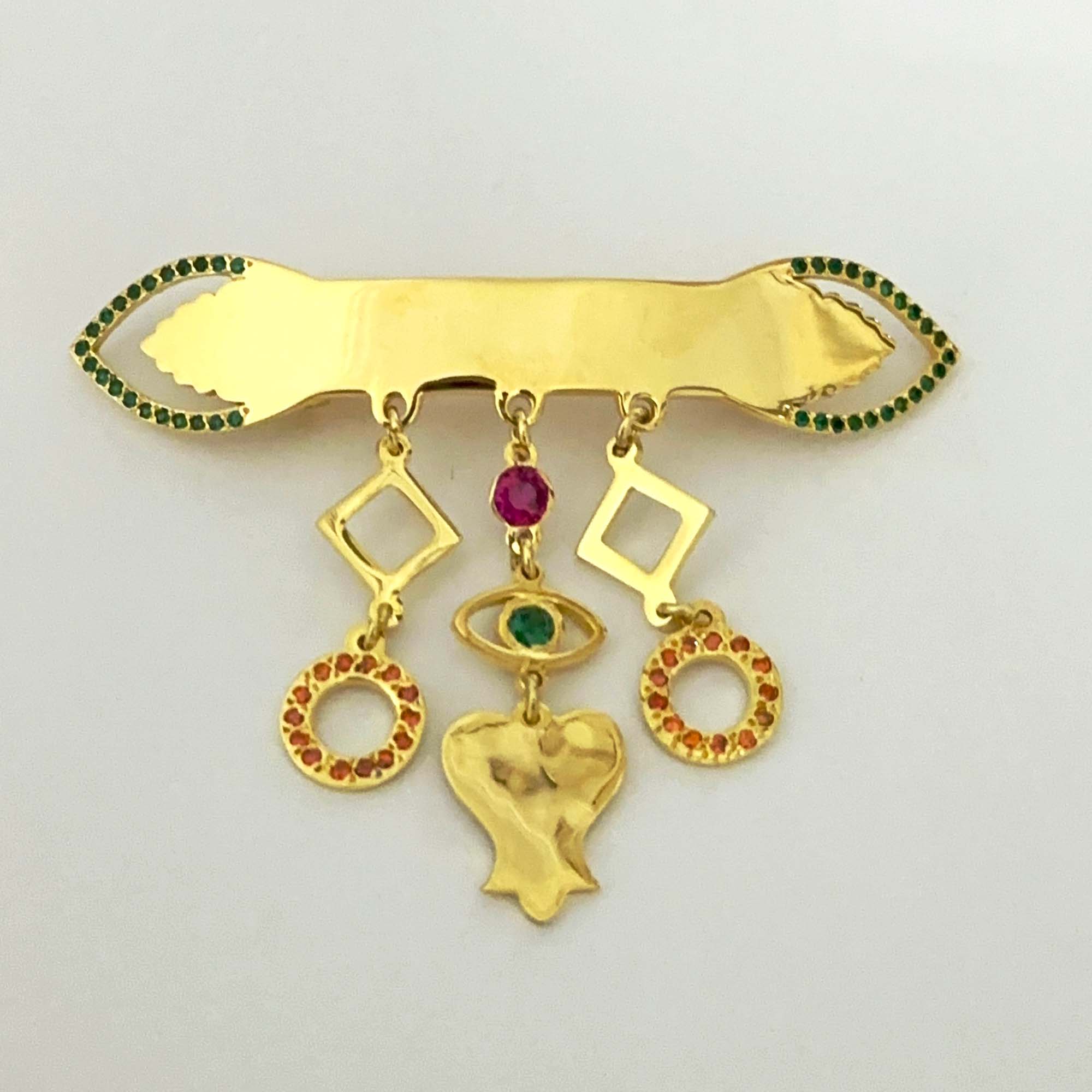 The Golden Piece Barrette