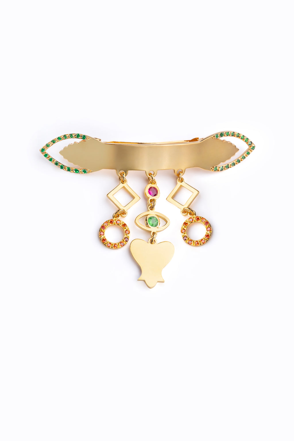 Dahabeya Barette - Emerald green